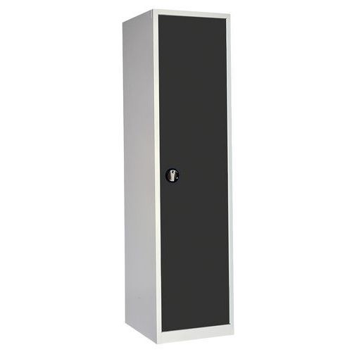ARMOIRE HAUTE VIDE 500 X 580 X HT 1950 GRIS CLAIR/ ANTHRACITE 7016 - ANJOU TOLERIE