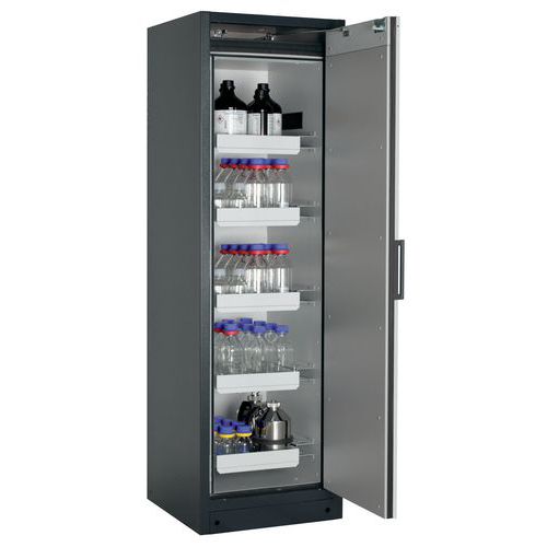 ARMOIRE QCLASSIC90 - 599MM - DROITE - EPOXY - GRIS - 5