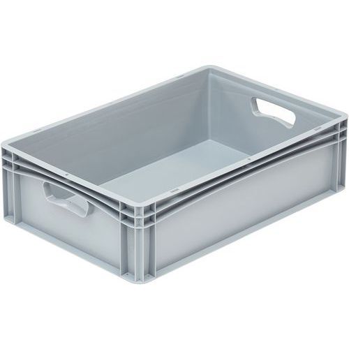 BAC GERBABLE NORME EUROPE PLEIN - LONGUEUR 600 MM - 36 L - BEKUPLAST