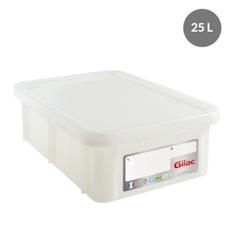 GILAC Bac HACCP rectangulaire  25 L avec couvercle - 3000344743561_0