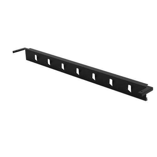 BARRE AVEC CROCHETS POUR ÉTAGÈRES YOUK - NOIR - 600 MM KESSEBÖHMER