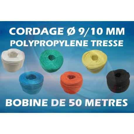 Bobine de corde 50m polypropylène ø9/10 mm_0