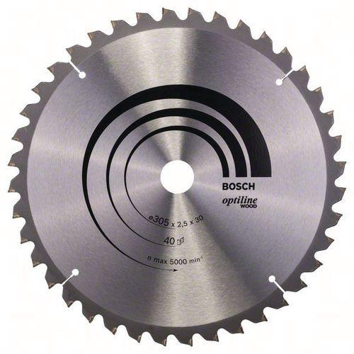 BOSCH 1 OPTILINE WOOD POUR SCIES À ONGLETS ET RADIALES