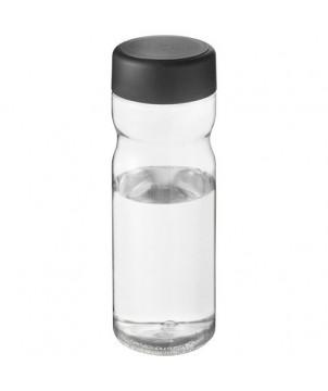 BOUTEILLE DE SPORT H2O ACTIVE BASE TRITAN DE 650 ML AVEC COUVERCLE VÀ VISSER NOIR - GOURDES DE SPORT PUBLICITAIRES PERSONNALISÉES