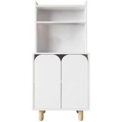 Buffet haut en aggloméré Parma blanc Hanah Home - blanc 8684284023737_0