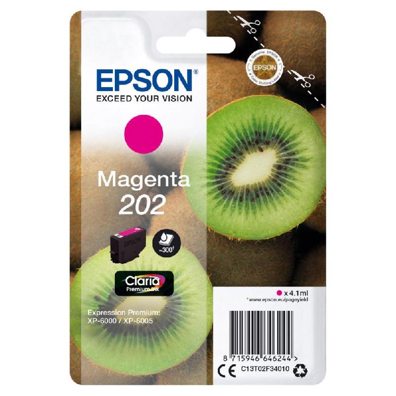CARTOUCHE D'ENCRE ORIGINALE EPSON 202 