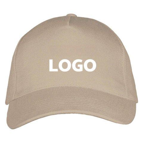 CASQUETTE MIXTE PUBLICITAIRE BEIGE