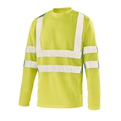 Cepovett - Tee-shirt manches longues Fluo Base 2 Jaune Taille S - S 3603622252115_0