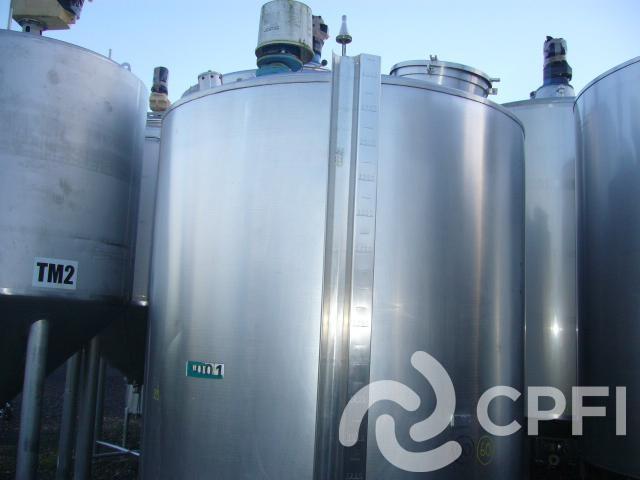 Cuve Pierre Guerin 4000 L - CUV060 - Agitation Tri-pâle - Moteur 2.2 KW_0