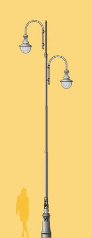 D9a/4/5 - Art Metal - Lanterne High Street pour éclairage public_0