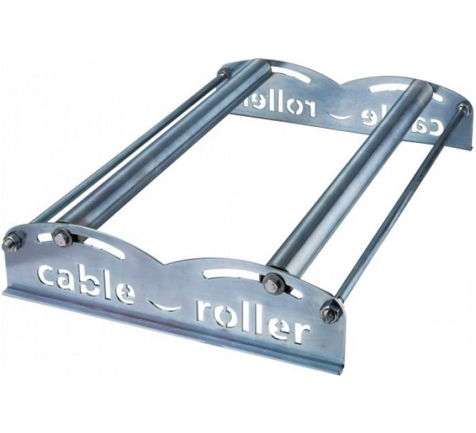 Dérouleur de câble en acier zingué - 100 kg - Touret 100 à 600 mm - Réf. 830274_0