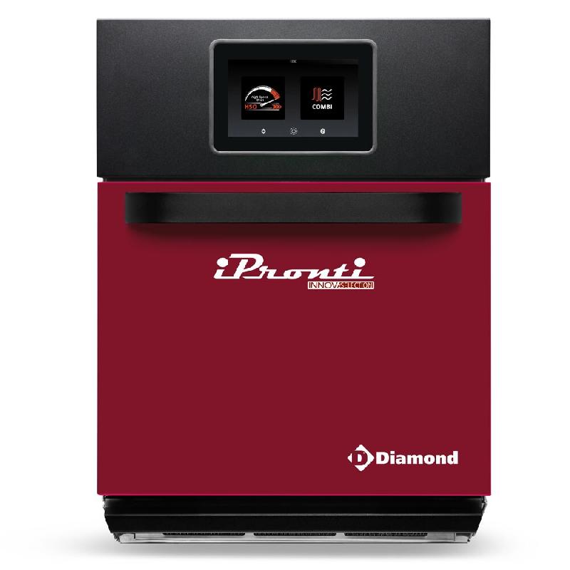 Diamond - Four ultrarapide - micro-onde, convection, mixte professionnel – LKS/6T - gris AKS-LKS/6T_0