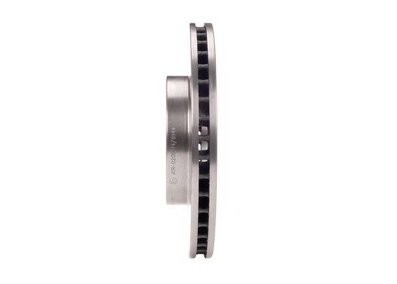 Disque de frein ventilé Bosch 0986479084 - Boîte de 2 pour montage avant, 4 trous, épaisseur 25 mm_0
