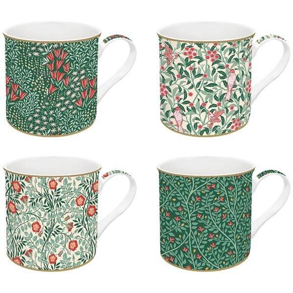EASY LIFE Coffret 4 mugs 30 cl - Floral Fantasy - 035-1213170_0