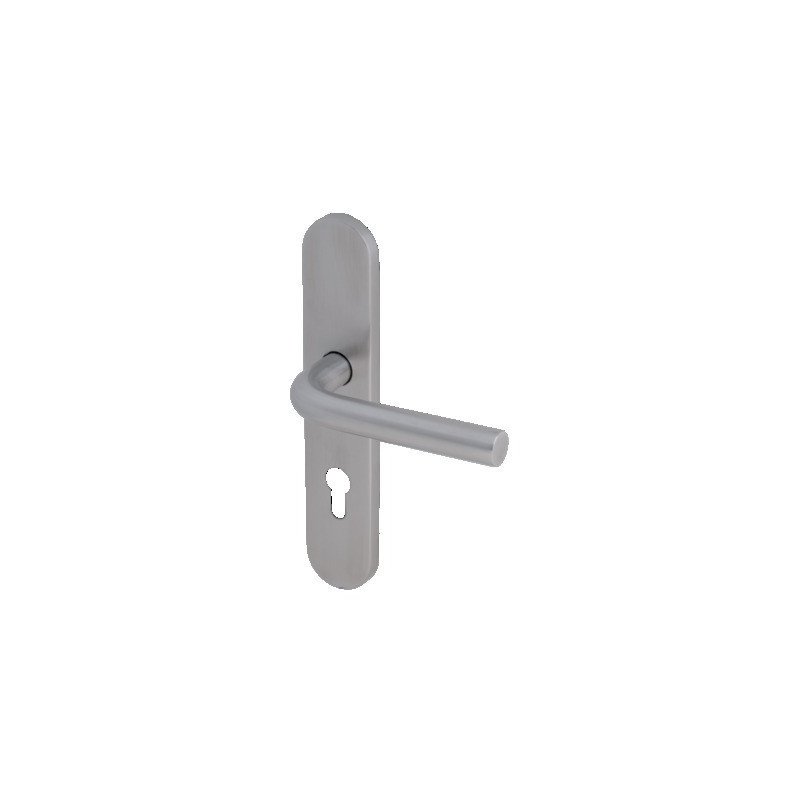 ENSEMBLE SUR PLAQUES JADE SÉRIE 1194 TYPE CLÉ I FINITION INOX - HERACLES - B-INOX-SP08