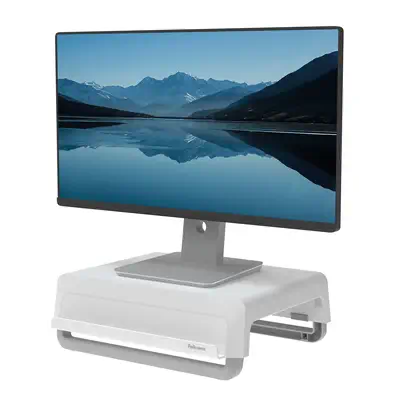Fellowes 100016561 support d'écran plat pour bureau Gris, Blanc_0