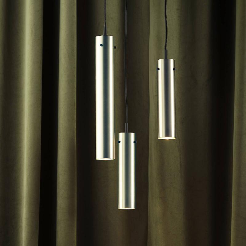 FRANDSEN SUSPENSION FM2014, ACIER POLI, HAUTEUR 36 CM