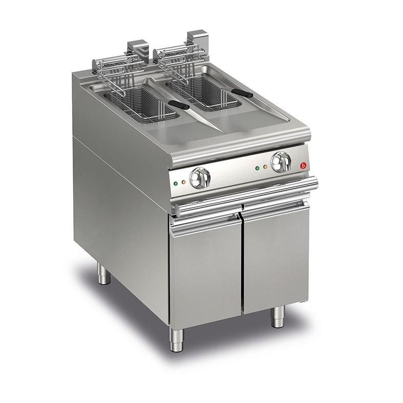 Friteuse électrique monobloc - 10 + 10 litres - 70QFRIE610_0