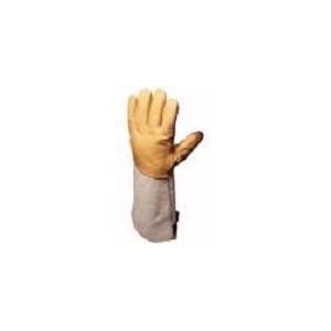Gants pompier - Protection thermique en cuir hydrofuge et doublure KEVLAR_0