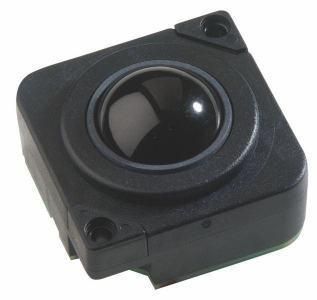 GK25-5002 - Trackball bakélite 25mm diamètre couleur noire Etanchéité: IP65_0
