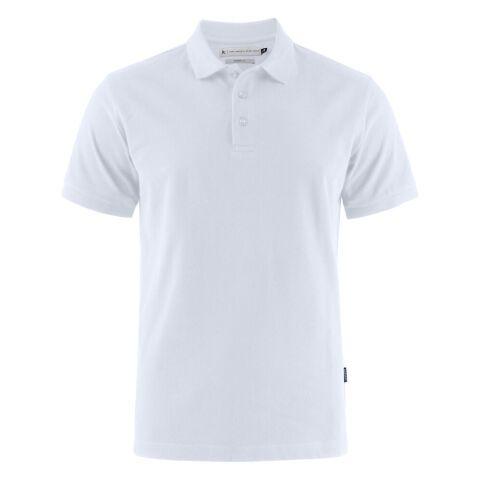 JAMES HARVEST NEPTUNE MODERN POLO PIQUE SLIM FIT HOMMES BLANC - TAILLE L