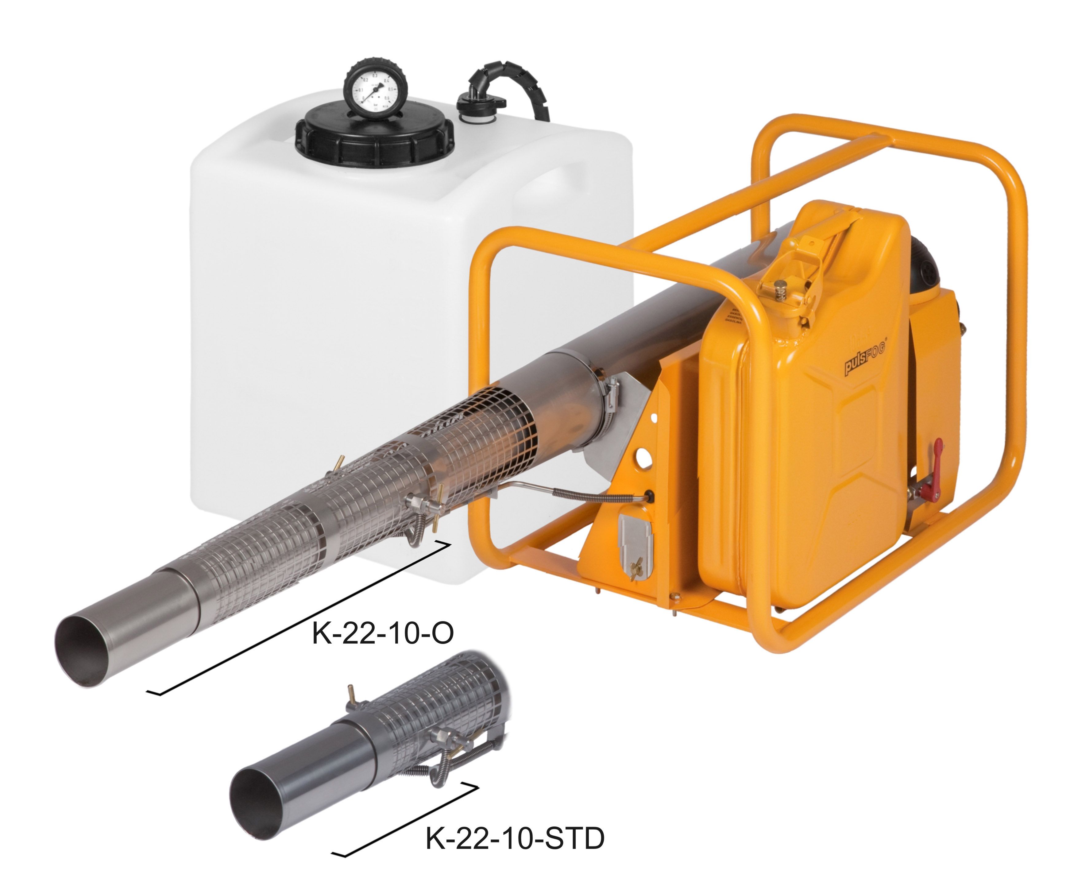 Thermonébulisateur Pulsfog K-22-10-STD / K-22-10-O - Petite tubulure - Stationnaire - Dimensions 132 x 38 x 47 cm - Réservoir 55L_0
