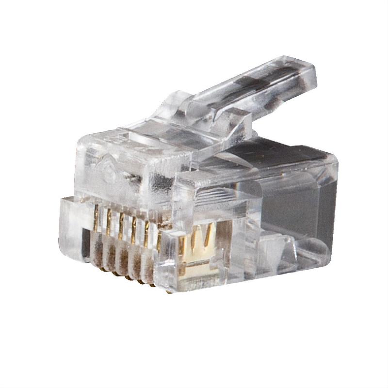 KLEIN TOOLS VDV826-600 Connecteur modulaire, RJ12, 6P6C, 25 unités_0