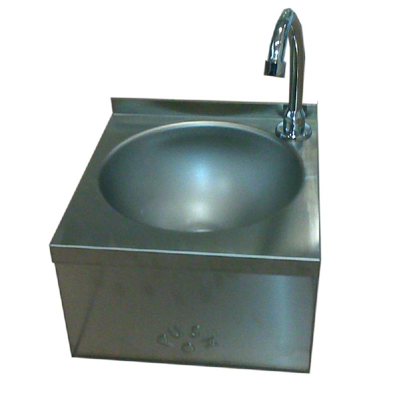 Lavabo lave-mains mural professionnel - commande fémorale 300x315 mm - Réf 7013.0785_0