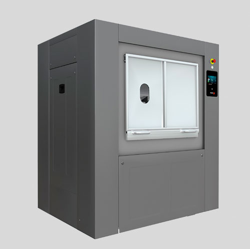 Lave-linge industriel 100 kg - barrière sanitaire Pullman avec contrôle TP2_0