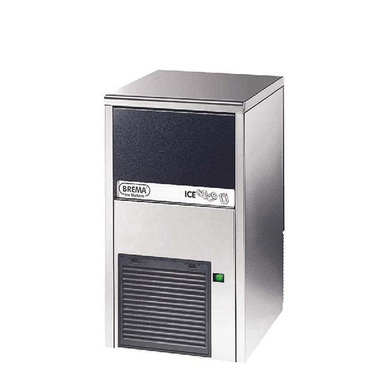 Machine à glaçons creux 22 kg/24h réserve 8kg condenseur air Brema_0