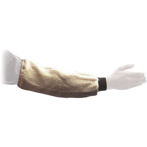 MANCHETTE BOUCLETTE DE 35 CM AVEC POIGNÉE ÉLASTIQUE NOIR - SINGER SAFETY