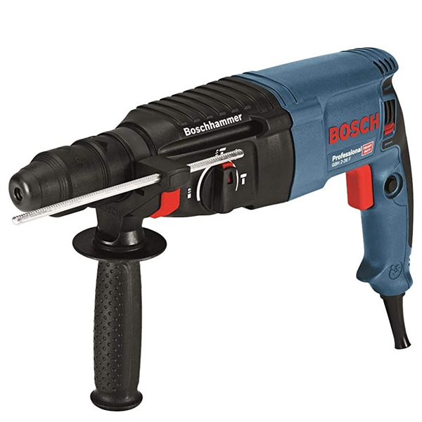 MARTEAU PERFORATEUR BOSCH SDS+ GBH 2-26F 2,7 JOULES EN COFFRET AVEC MANDRIN INTERCHANGEABLE