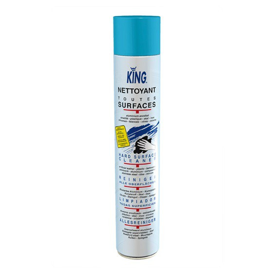 Mousse nettoyant degraissant toutes surfaces lisses king aerosol de 750ml_0