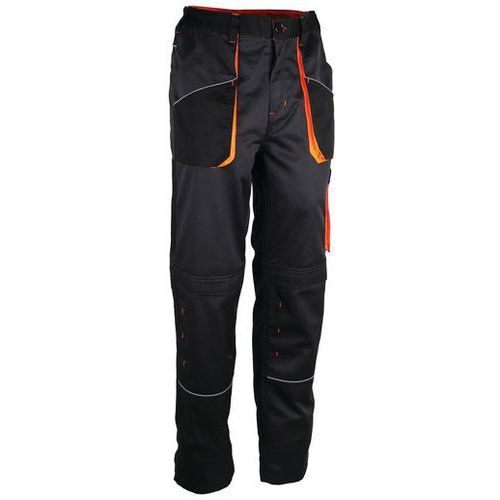 PANTALON DE TRAVAIL MULTI POCHES EN POLYESTER ET COTON TAILLE S - SINGER SAFETY