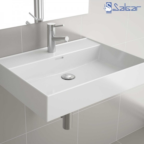 PLAN VASQUE VENETO 810 EN PORCELAINE BLANCHE - SALGAR 23401