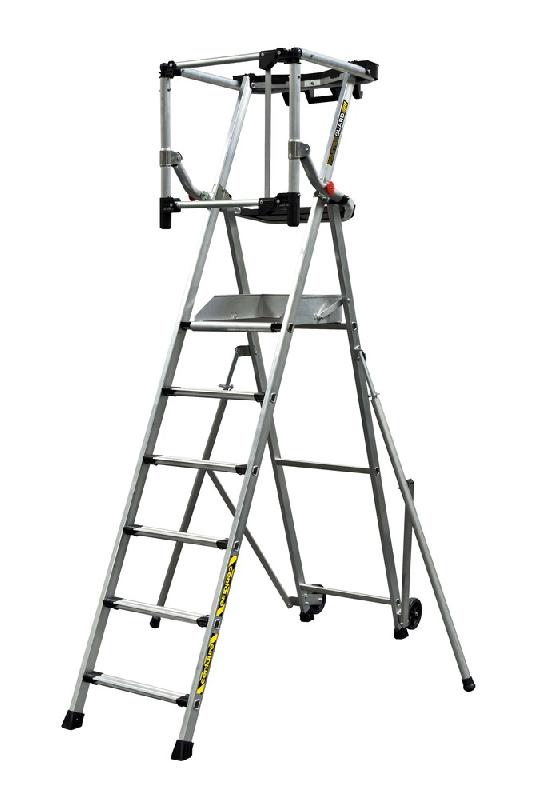 Plate-forme individuelle roulante 6 marches - hauteur fixe - sans stabilisateur - Masterguard_0