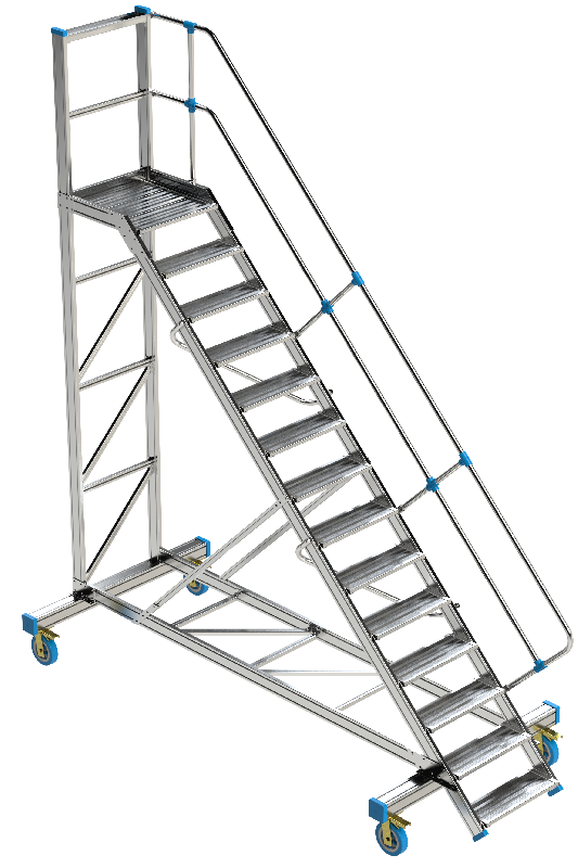 Plateforme de travail inclinaison 45° 14 2,87 4,37 1,46 x 3,37_0