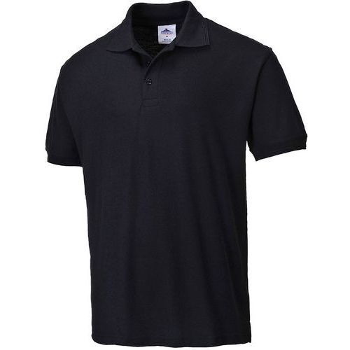 POLO DE TRAVAIL À MANCHES COURTES NAPLES B210 NOIR XS - PORTWEST