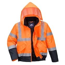 Portwest - Blouson de travail bicolore HV Orange Taille 2XL - XXL orange 5036108254330_0