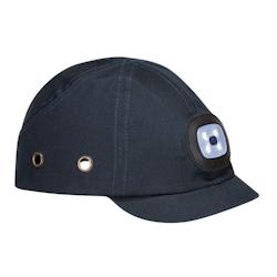 Portwest - Casquette anti-chocs à LED rechargeable par USB Bleu Taille Unique - Taille unique bleu 5036108355518_0