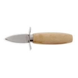 Pradel Excellence - Couteau à huître 5.5cm avec garde manche en bois - marron 3158079934164_0