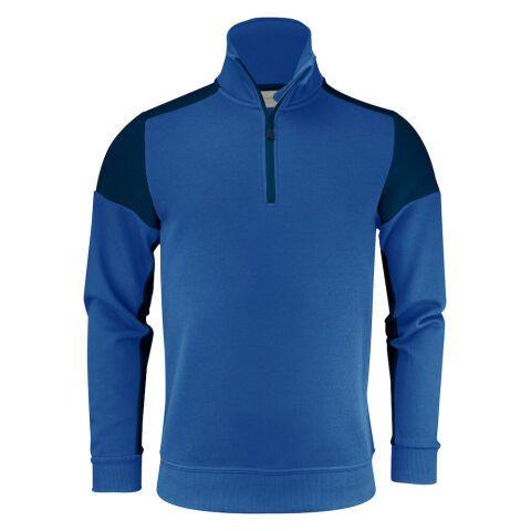 PRINTER PRIME PRIME SWEATSHIRT HALFZIP UNISEX COBALT/MARINE - TAILLE XXXXL