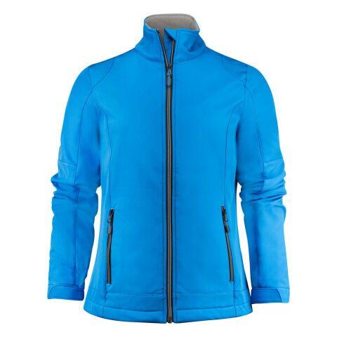 PRINTER TRIAL VESTE SOFTSHELL FEMMES BLEU OCÉAN - TAILLE XS
