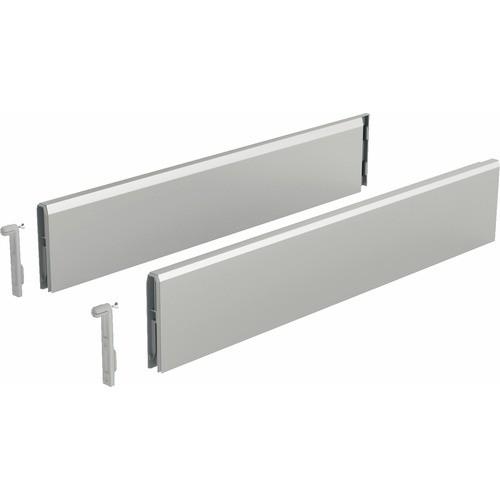 PROFILS EN ACIER TOPSIDE ARCITECH-ARGENT-HAUTEUR 92 M-L550MM HETTICH