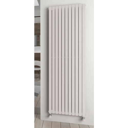 RADIATEUR EAU CHAUDE VERTICAL DOUBLE - PIANO 2 - 2491 W - 1820 X 904 MM - BLANC IRSAP