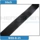 Sangle d'arrimage Web-B-25 - matière PP - couleur noire - dimensions 25x1,3 mm - résistance 270 daN - 50 m/rouleau_0