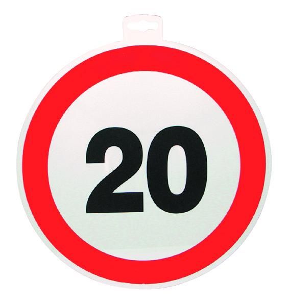 SIGNALETIQUE ''VITESSE LIMITEE A 20KM/H''