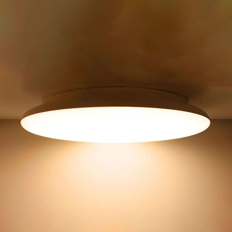THE LIGHT GROUP SLC PLAFONNIER LED À INTENSITÉ VARIABLE IP54 Ø 25 CM 3.000 K