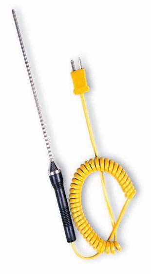 Sonde thermocouple type K à piquer 82 mm - connecteur 12 mm - -50°C à 250°C - longueur 1,4 m_0