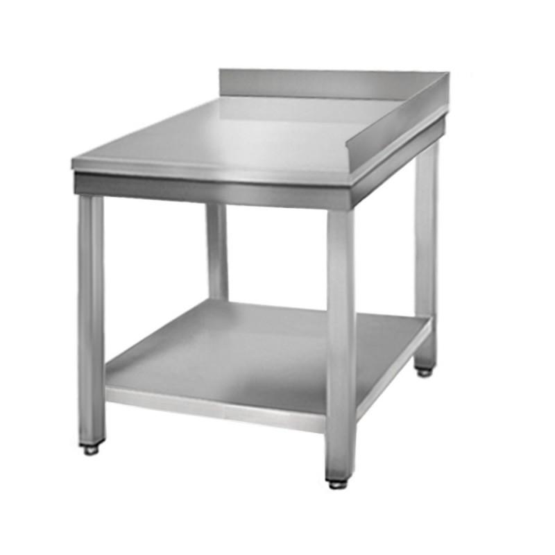 TABLE MURAL D'ANGLE INOX 600 X 600 PROFESSIONNEL_0